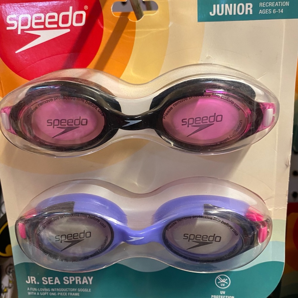 Speedo goggles